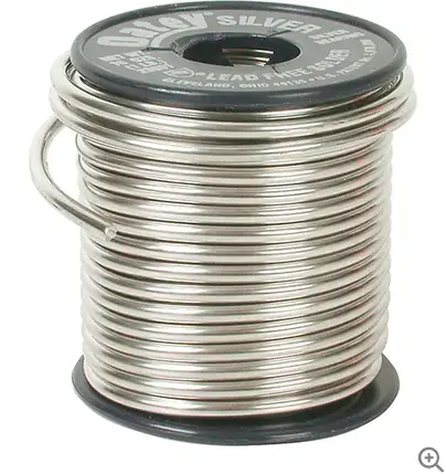 Silver Solder Wire – 0.0117" Diameter, 1-Pound Spool 1