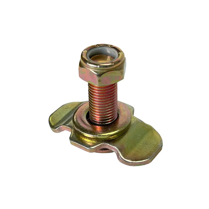 Single L-Track Threaded Stud Fitting 1