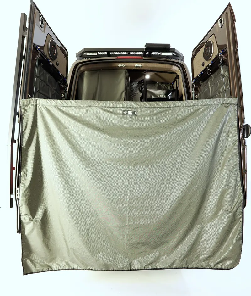 Single-Layer Rear Privacy Cover For Sprinter Vans (2007–Present) 1