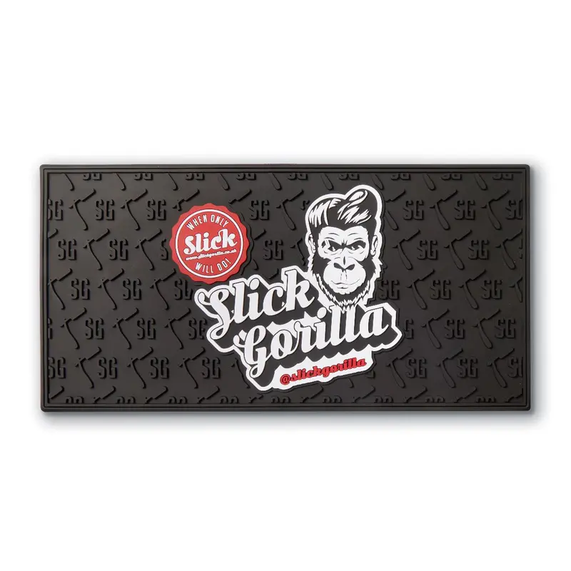 Slick Gorilla Barber Station Mat – Non-Slip Styling Surface 1
