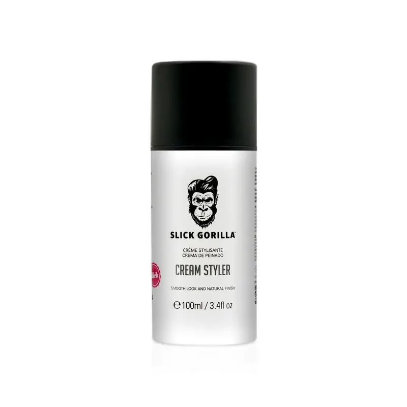 Slick Gorilla Cream Styler For Defined, Flexible Hold – 3.4 Fl Oz (100 Ml) 1