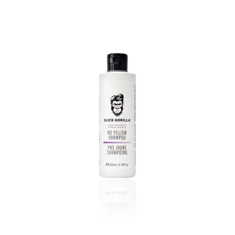 Slick Gorilla No Yellow Shampoo – 200Ml Brass-Neutralizing Cleanser 1