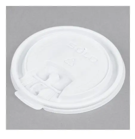Solo Flat Lid – Compatible With 12 Oz Cups, 1000 Per Case 1