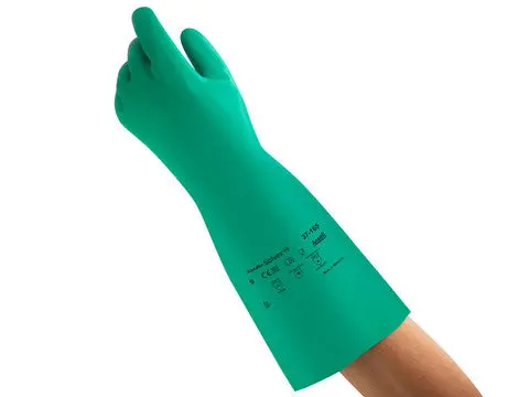 Solvex Industrial Nitrile Glove – Size Xl/10, 22 Mil, Model 37-165 1