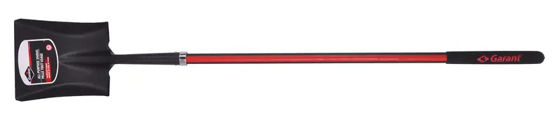 Square-Point Shovel With Fiberglass Handle – Lightweight & Durable 1