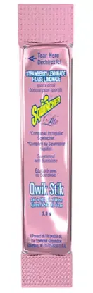 Squwincher Stick Drink Mix – Strawberry Lemonade Flavor, 50-Pack 1