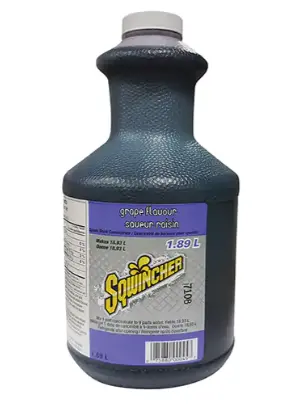 Sqwincher Electrolyte Concentrate – Grape Flavor, 32 Oz Bottle 1