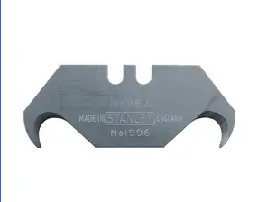 Stanley Heavy-Duty Hook Blades – Large Size, 5-Blade Pack 1
