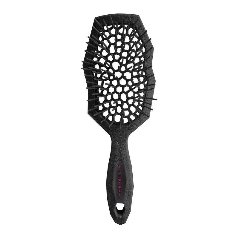 Stylecraft No Knots Detangling Brush – Gentle Daily Hair Care (Scdbrushb) 1