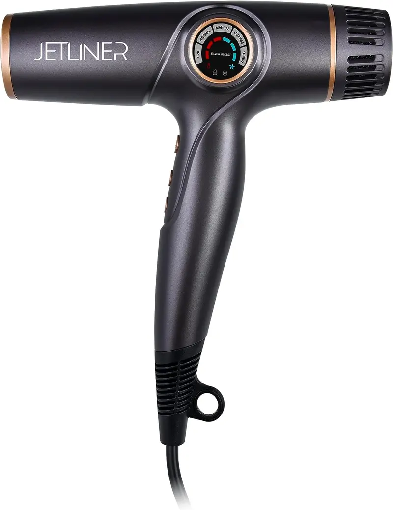 Stylecraft Silver Bullet Jetliner Digital Hair Dryer – High-Speed Motor & Professional Performance (Sb102B) 1