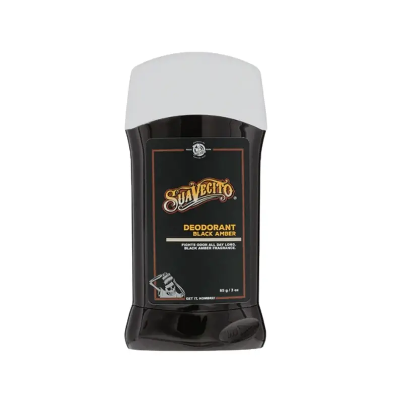 Suavecito Black Amber Deodorant – Warm, Resinous Fragrance (3 Oz / 85 G) 1