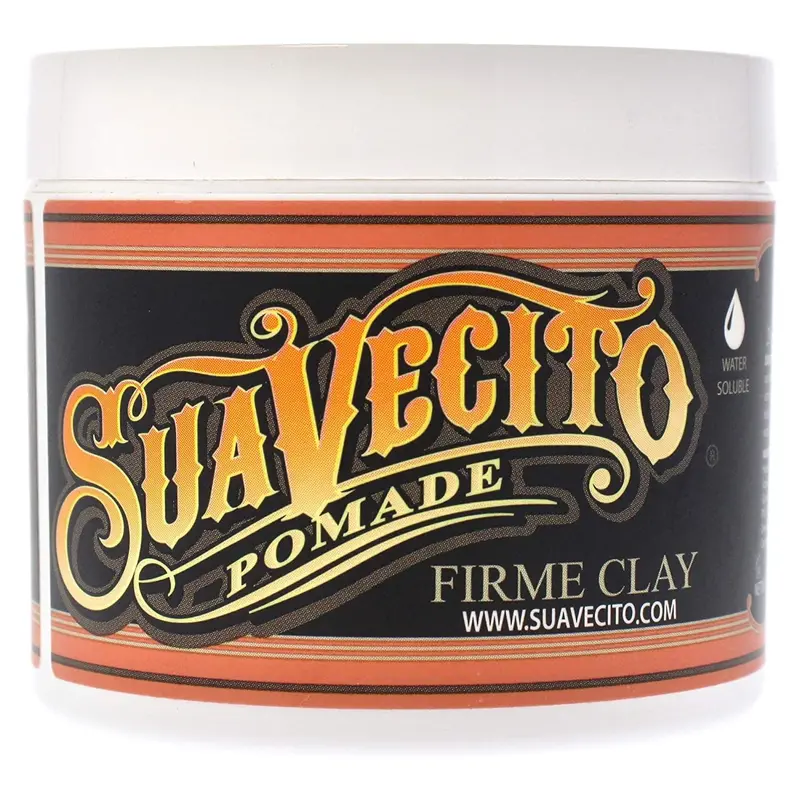 Suavecito Firm Clay Pomade – Texturized Strong Hold, 4 Oz (113 G) 1