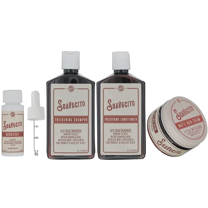 Suavecito Hair Loss Treatment Starter Kit – One-Month Supply 1