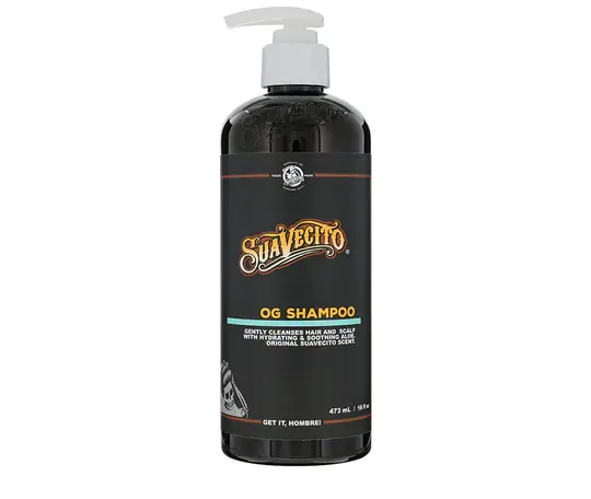 Suavecito Original Daily Shampoo – 16 Oz (473 Ml) 1