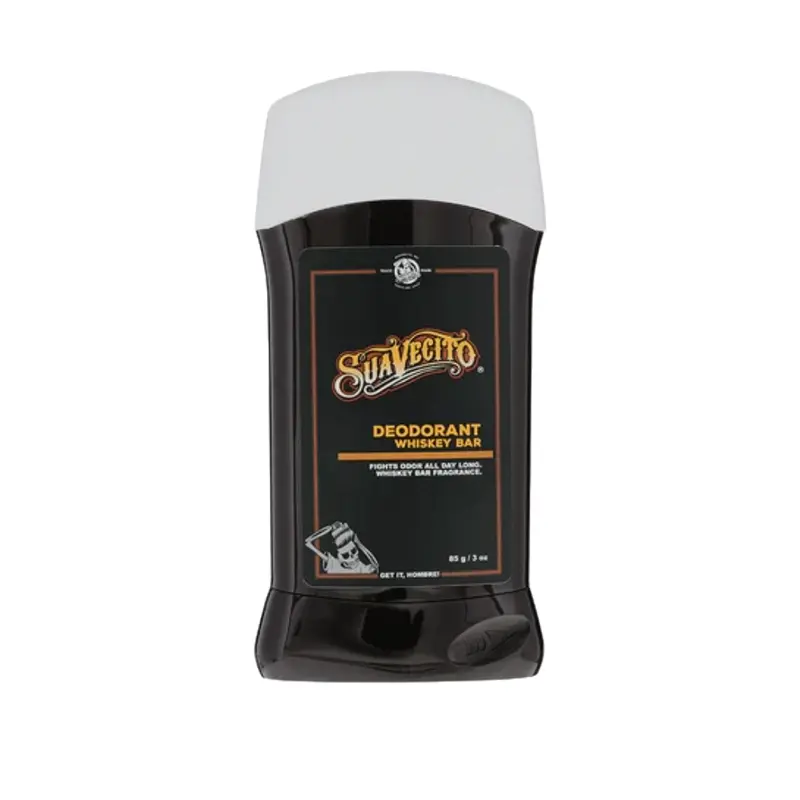 Suavecito Whiskey Bar Deodorant – Woody & Spiced Scent (3 Oz / 85 G) 1