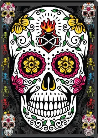 Sugar Skull Metal Wall Art – Kalan Lp Sm343 Decorative Sign 1