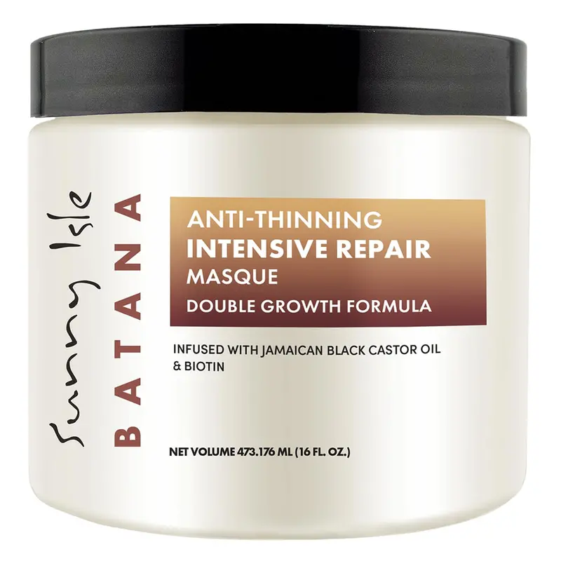 Sunny Isle Anti-Thinning Batana Intensive Repair Hair Mask With Biotin & Jamaican Black Castor Oil – 16 Fl Oz (473.18 Ml) 1