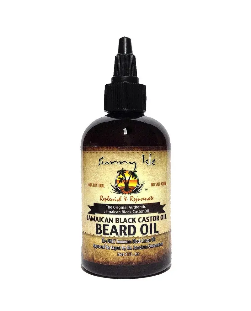 Sunny Isle Dual-Purpose Beard & Skin Oil With Jamaican Black Castor Oil 1
