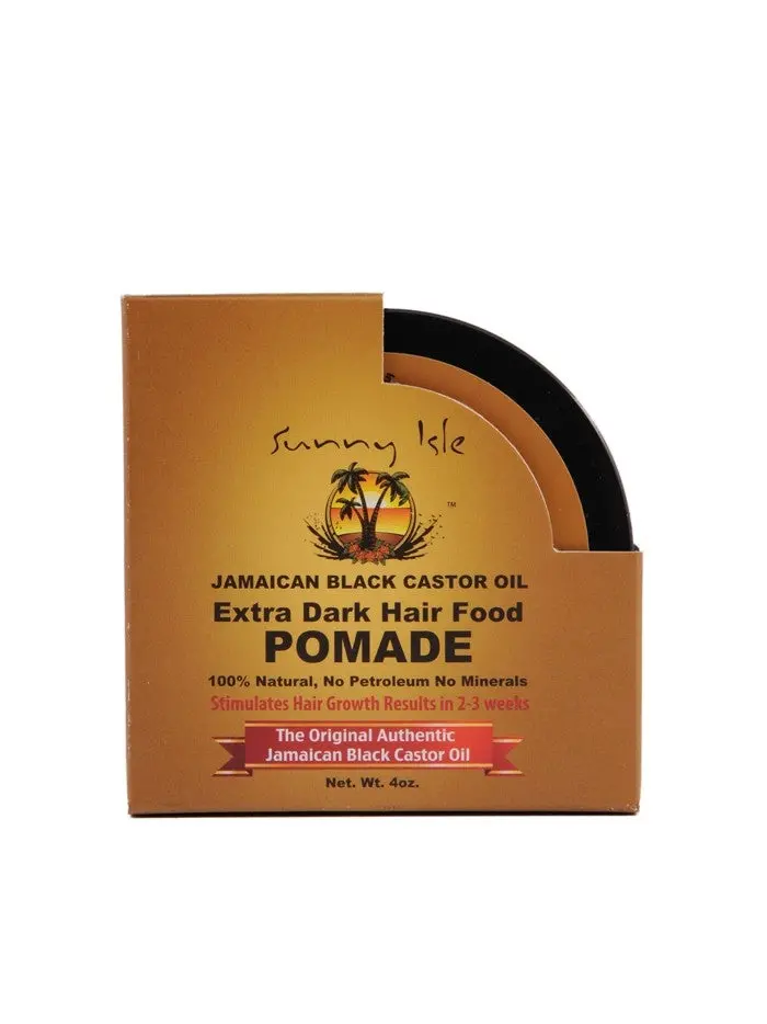 Sunny Isle Extra Dark Hair Food Pomade Featuring Jamaican Black Castor Oil (4 Oz) 1