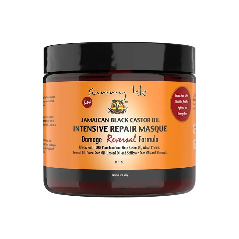 Sunny Isle Intensive Repair Hair Masque With Jamaican Black Castor Oil (16 Oz) 1
