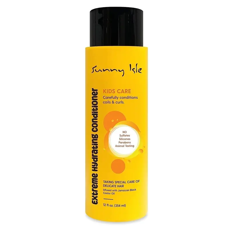 Sunny Isle Kids Care Extreme Hydrating Conditioner With Jamaican Black Castor Oil – 12 Fl Oz 1