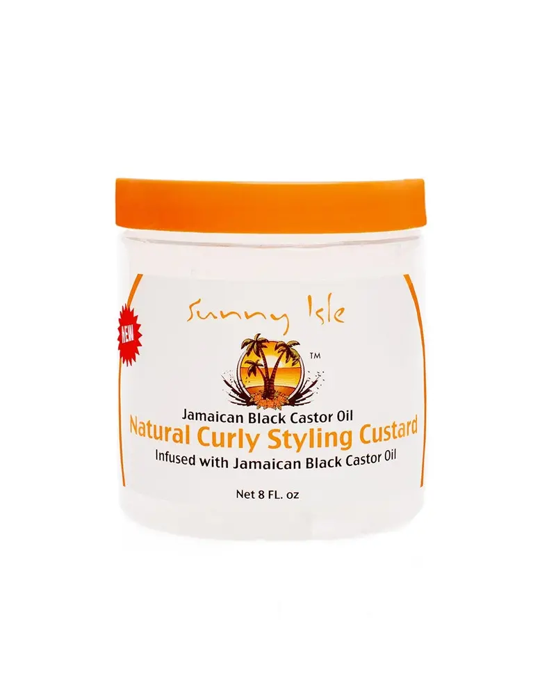 Sunny Isle Natural Curly Styling Custard With Jamaican Black Castor Oil (8 Oz) 1