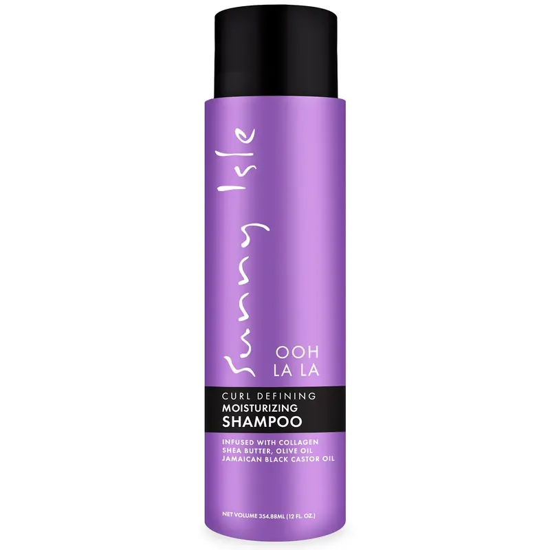 Sunny Isle Ooh La La Curl-Enhancing Shampoo With Collagen, Shea Butter, Olive Oil & Jamaican Black Castor Oil – 12 Fl Oz (354.88 Ml) 1