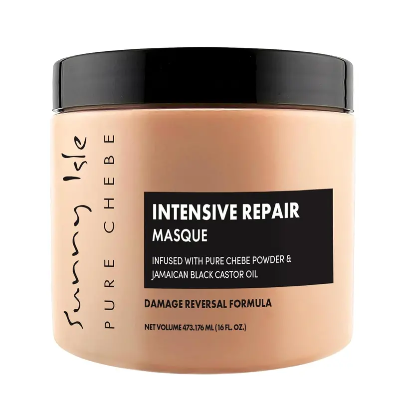 Sunny Isle Pure Chebe Repair Hair Mask – Deep Conditioning Treatment (16Oz) 1