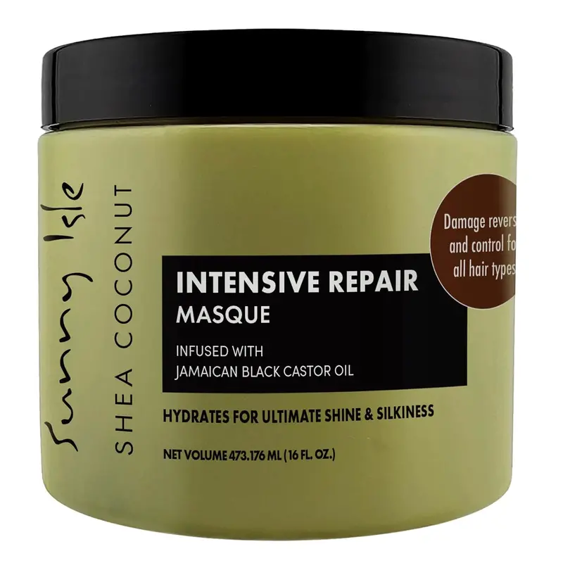 Sunny Isle Shea Coconut Intensive Repair Hair Masque (16 Oz / 473 Ml) 1