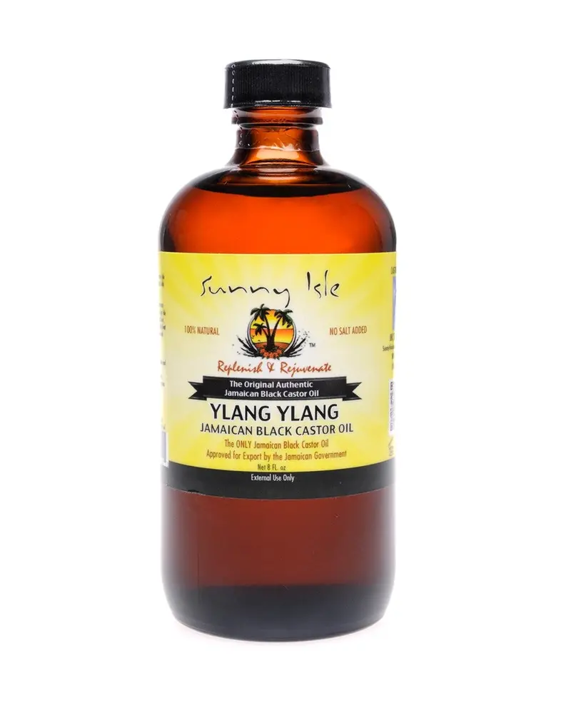 Sunny Isle Ylang Ylang-Infused Jamaican Black Castor Oil 1
