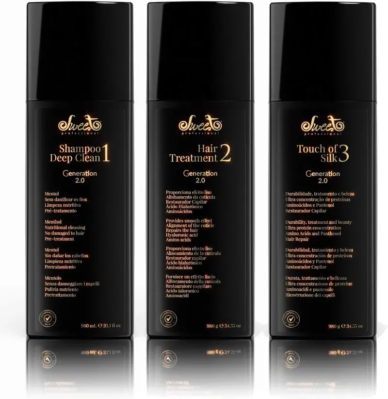 Sweet Professional 3-Step Thermal Hair Smoothing Kit 1