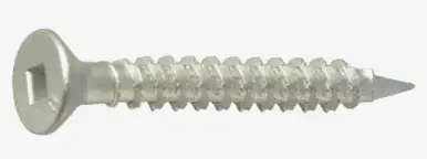 Tapcon Concrete Insert – 1/4 In × 1-3/4 In Hex Washer Head – Silver – 100 Per Box 1