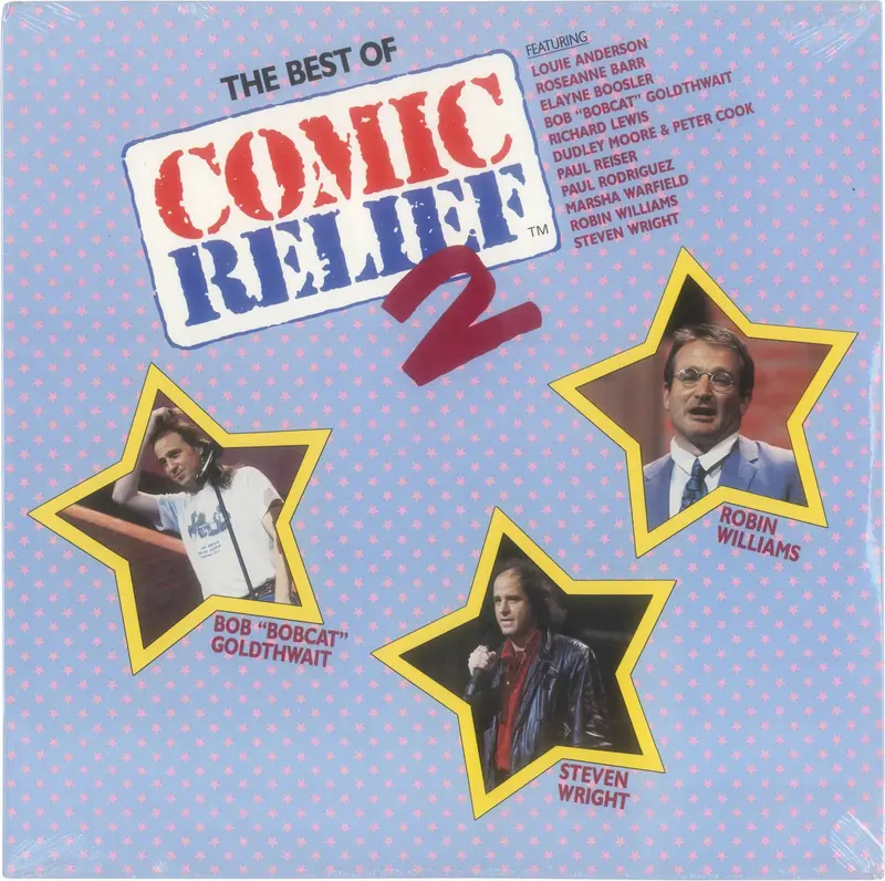 'The Best Of Comic Relief 2' – Sealed 12" Compilation Vinyl Lp | Square Deal Recordings & Supplies 1