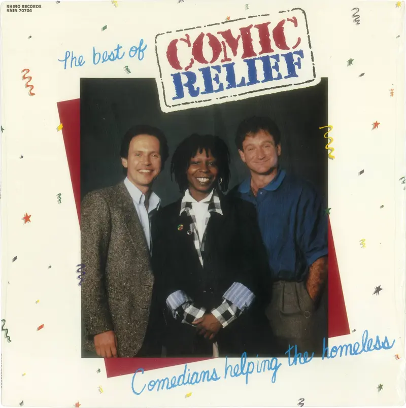 'The Best Of Comic Relief' – Sealed 12" Comedy Compilation Vinyl Lp | Square Deal Recordings & Supplies 1