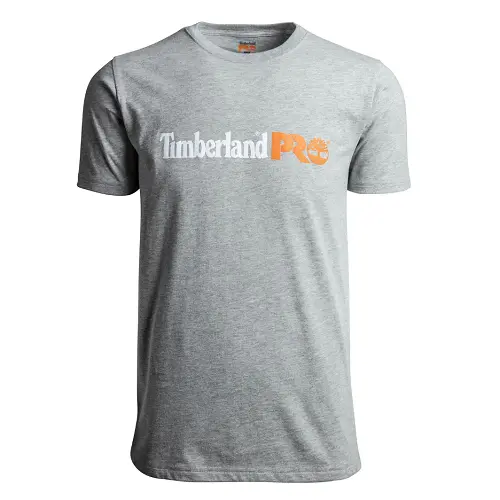 Timberland Classic Crewneck T-Shirt – Heather Grey 1