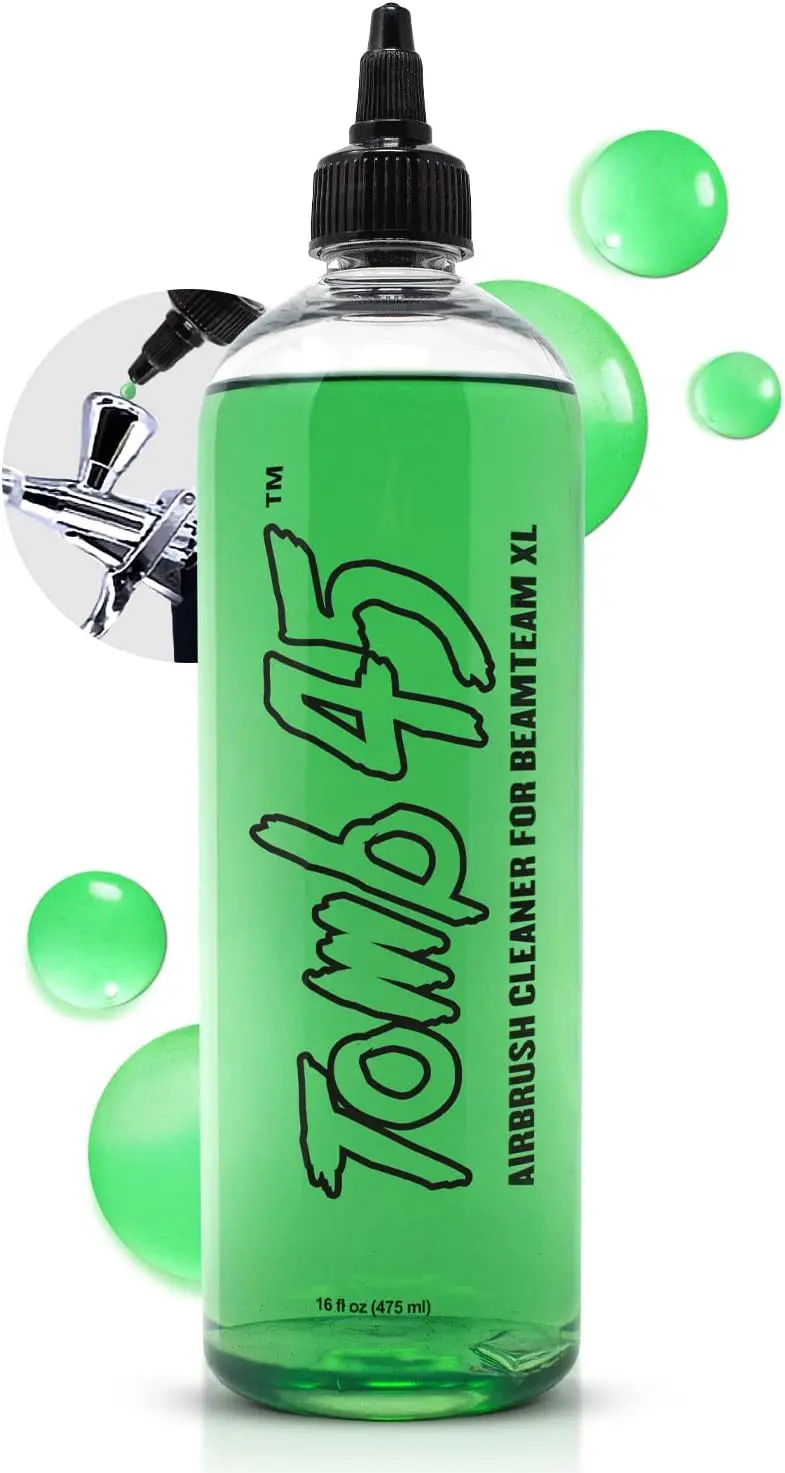 Tomb45 Airbrush Cleaning Solution For Beamteam Cordless Xl Compressor – 16Oz (475Ml) 1