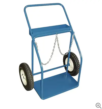 Two-Wheel Welding Supply Cart – Heavy-Duty Steel 1