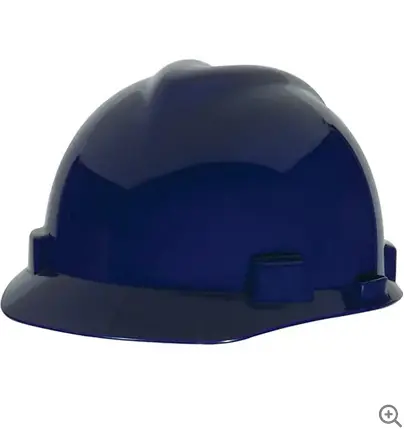 V-Guard Dark Blue Hard Hat With Fast-Trac Suspension – Csa Certified 1