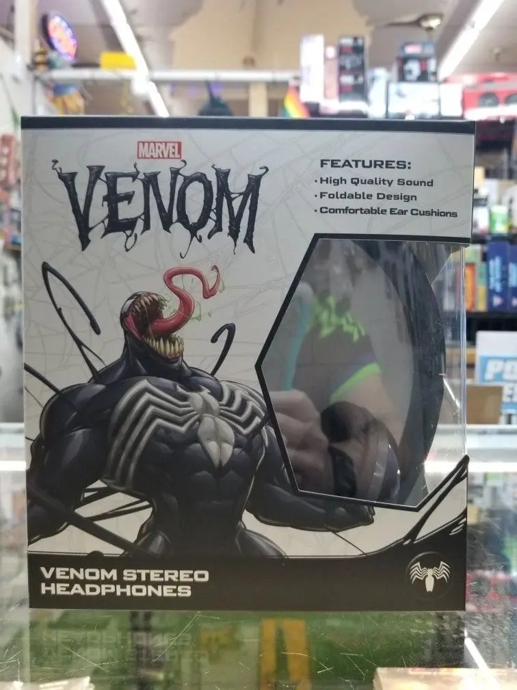 Venom-Inspired Over-Ear Gaming Headphones 1