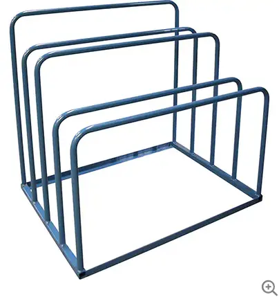 Vertical Sheet Metal Rack – 36" H X 48" D X 43" W 1