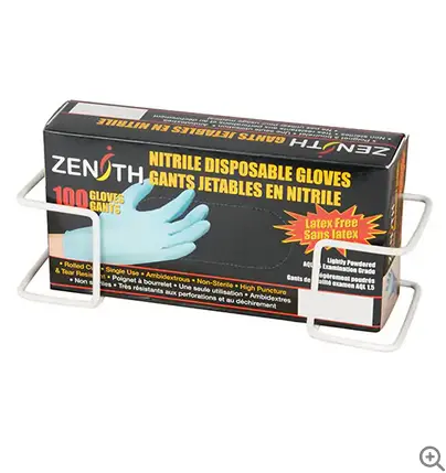 Wall-Mounted Single-Layer Glove Dispenser For Cleanroom Or Workshop Use 1