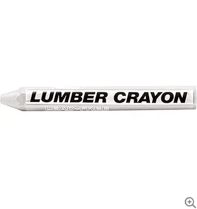 White Lumber Crayon – #200 Grade, 12 Per Box 1