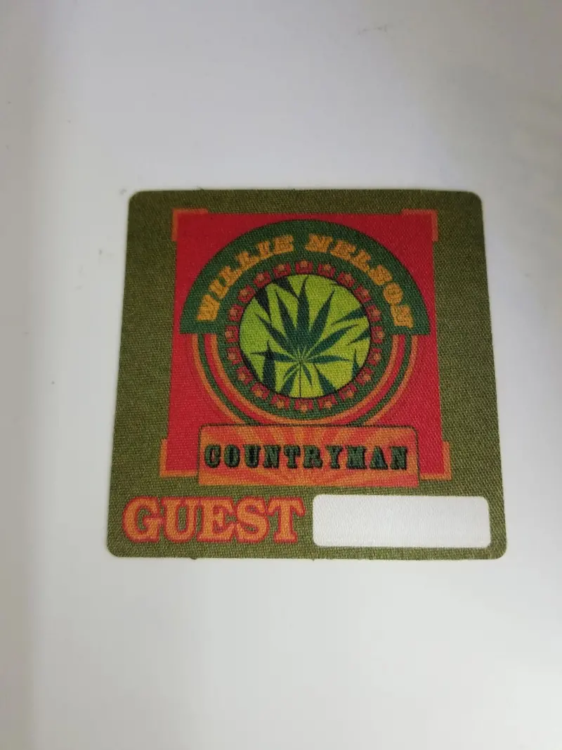 Willie Nelson Countryman Tour Backstage Pass 1