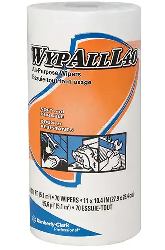 Wypall L40 General Purpose Wipers – 24 Rolls Per Case 1