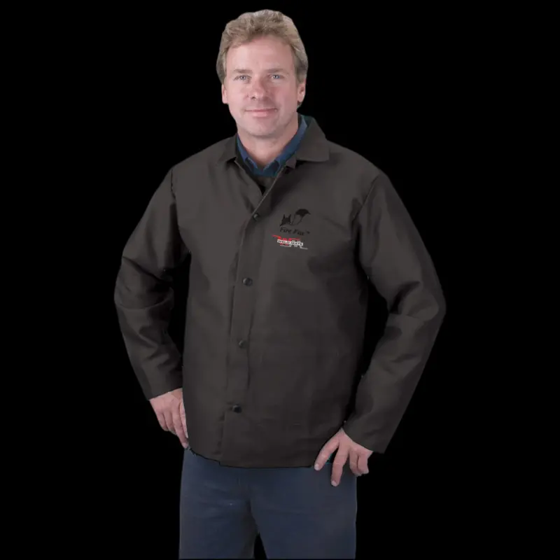 Xl-Sized Flame-Resistant Welding Jacket (48–50 Inch Chest) 1