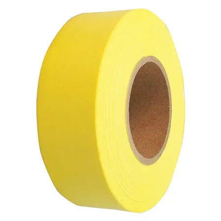 Yellow Surveyor’S Flagging Tape – Highly Visible, Weather-Resistant 1