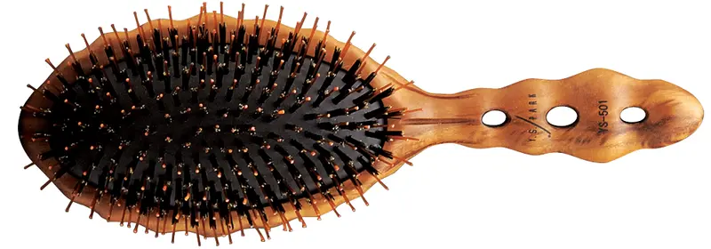 Ys Park Ys651 Luster Wood Styler Brush – Handcrafted Wooden Design 1