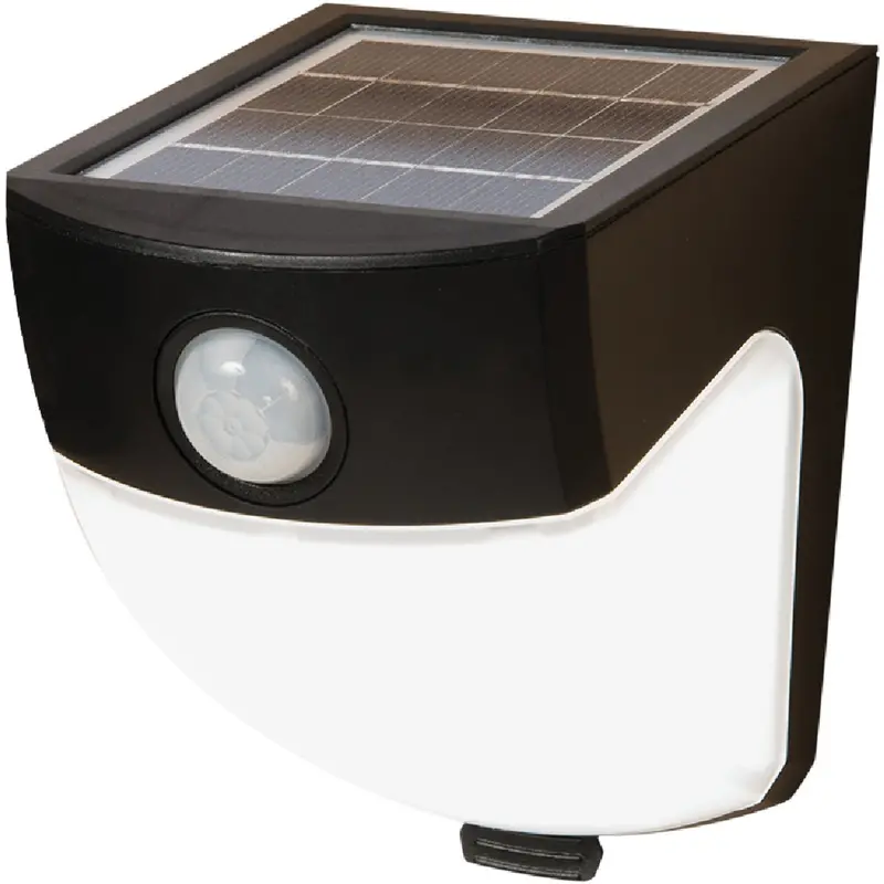 All-Pro Led Motion-Sensing Dusk-To-Dawn Floodlight Fixture – Black 1