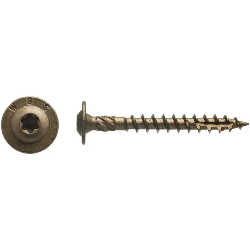 Big Timber Structural Screws – #14 × 2 In Coated Fasteners, Pack Of 100 (1 Lb.) 1