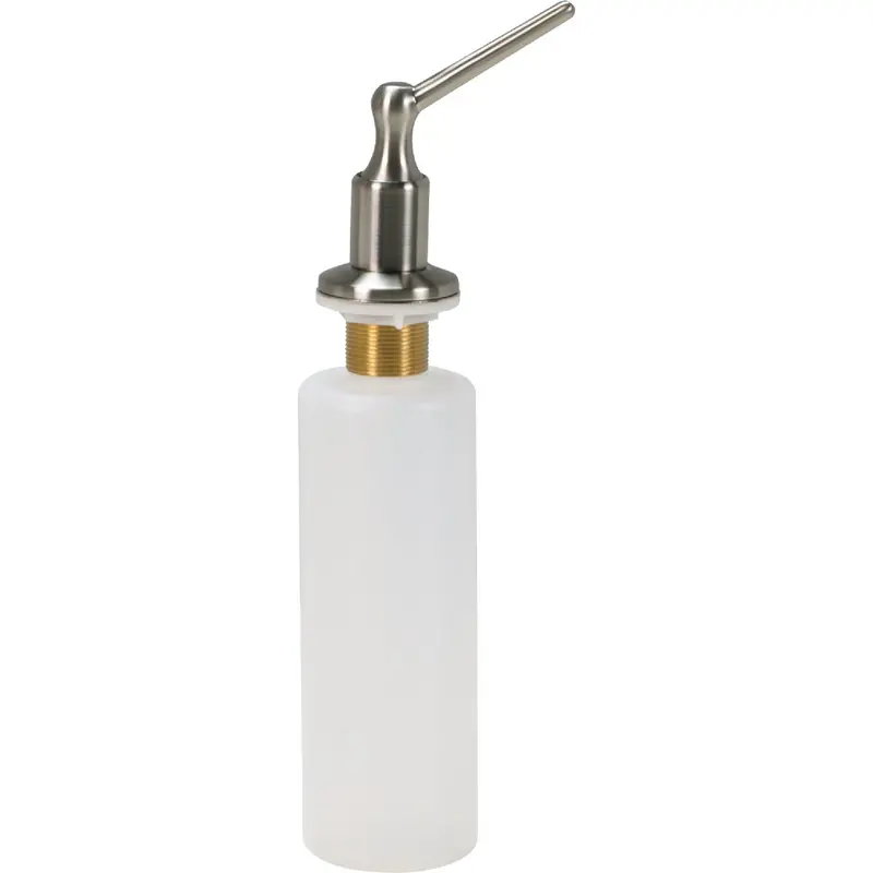 Brushed Nickel Wall-Mount Lotion And Soap Dispenser By Home Impressions 1
